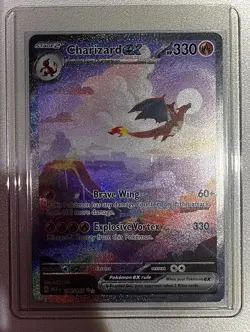 Pokemon TCG Charizard ex Scarlet & Violet-151 199/165 Holo Special Illustration - Image 1