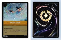 Raging Storm #28/204 Disney Lorcana Winterspell 2026 Super Rare Foil TCG Card - Image 1