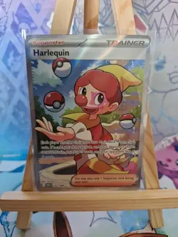 Pokemon TCG card 163/086 Harlequin White Flare Ultra Rare English Mint - Image 1