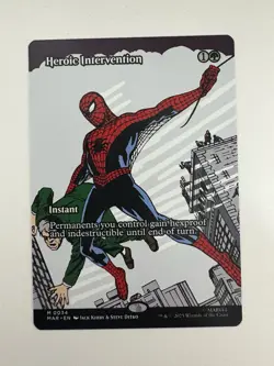 Heroic Intervention Borderless Showcase MTG Magic the Gathering Card NM Mint MAR - Image 1