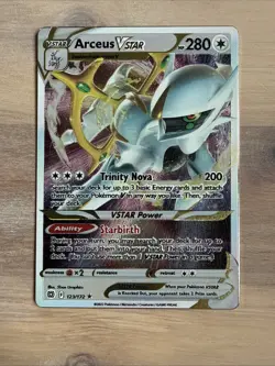 Arceus VSTAR - 123/172 (Metal Card) Miscellaneous Cards & Products Promo 123/172 - Image 1