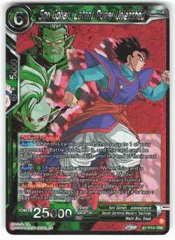 Son Gohan, Latent Power Unleashed BT19-150 SGR Dragon Ball Super Card - Image 1