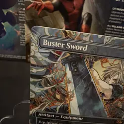 MTG Buster Sword Borderless Final Fantasy Non-Foil NM - Image 2