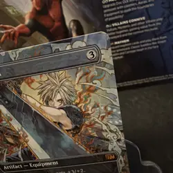 MTG Buster Sword Borderless Final Fantasy Non-Foil NM - Image 3