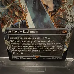 MTG Buster Sword Borderless Final Fantasy Non-Foil NM - Image 4