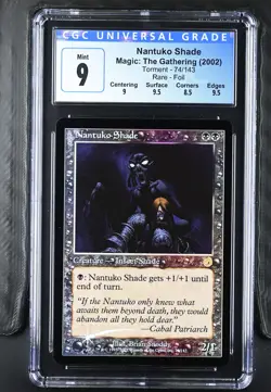NANTUKO SHADE Torment Foil Rare CGC 9 MTG [Nostalgium] - Image 1