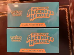 Pokemon TCG Mega Evolution Ascended Heroes Elite Trainer Box Dragonite 2x 2024 - Image 5
