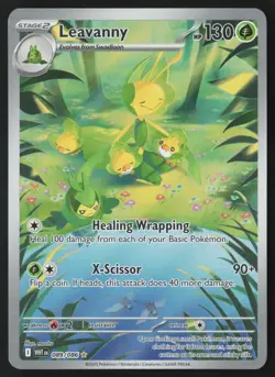 Leavanny - 089/086 - Illustration Rare - White Flare - Pokemon Card - NM/M - Image 1
