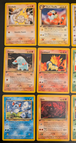 2000 Pokemon 1st Edition 13 Card Lot from Neo Revelation, Destiny & Genesis - Image 2