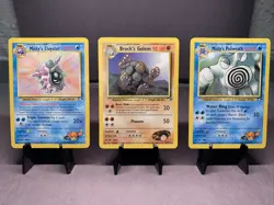 Pokemon TCG Gym Heroes Non Holo Rare Lot of 3 Cards - VTG WOTC 2000 - Image 1