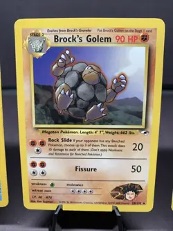 Pokemon TCG Gym Heroes Non Holo Rare Lot of 3 Cards - VTG WOTC 2000 - Image 3