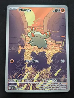 Phanpy 205/191 Surging Sparks Illustration Rare Pokemon TCG NM - Image 1