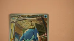 Sv02: Paldea Evolved Pokemon TCG Quaxwell 207/193 Illustration Rare - Image 4