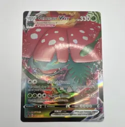 Venusaur VMAX SWSH102 Promo Full Art Holo Sword & Shield Pokemon TCG - Image 1