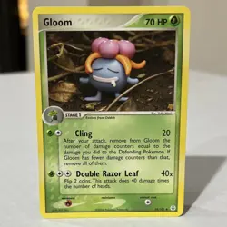 Pokemon Gloom EX Hidden Legends Uncommon 35/101 70 HP Regular 2004 TCG Card - Image 1
