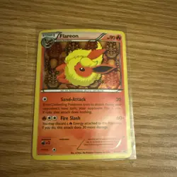 2013 Pokemon TCG: Flareon BW88 Holo Black & White Promo Holo Rare Card - Image 1