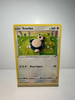 Snorlax 109/159 Rare Crown Zenith Pokemon Near Mint - Image 1