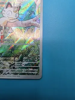 Meowth Illustration Rare Holo ME02: Phantasmal Flames 106/094 NM Pokemon TCG - Image 5