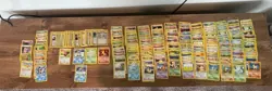 238 x Pokemon Base Set + Jungle + Rocket Card Lot WOTC Vintage LP-HP - Image 1