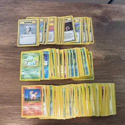 238 x Pokemon Base Set + Jungle + Rocket Card Lot WOTC Vintage LP-HP - Image 2