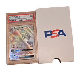 2017 POKEMON SUN & MOON BURNING SHADOWS SECRET #150 FULL ART/CHARIZARD GX PSA 7 - Image 1