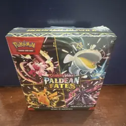 Pokemon Scarlet & Violet Paldean Fates Booster Bundle Box English - Image 1