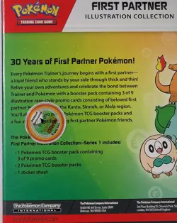 LOT of (6) Pokemon First Partner Series 1 Illustration Collection Box Phantasmal - Image 4