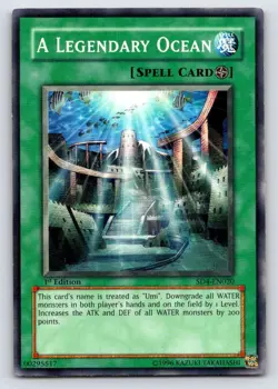 Yu-Gi-Oh! TCG A Legendary Ocean 1st Edition SD4-EN020 - Image 1