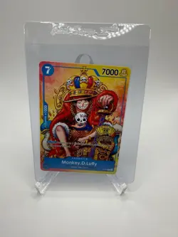 Bandai Monkey.D.Luffy P-043 One Piece Promo Regular 7000 Power English - Image 4