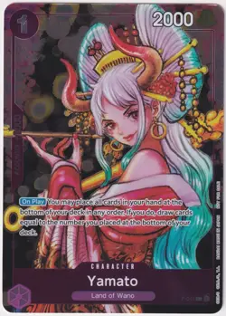 Yamato P-046 Event Pack Promo NM One Piece TCG English - Image 1