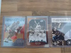 Michael Jordan Chicago Bulls 3 card lot - Image 1