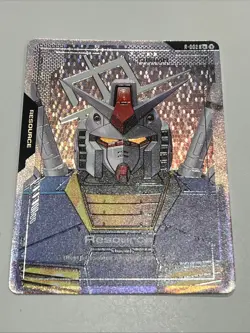 Gundam Card Game Resource R-002 C+ Near Mint ST01 Heroic Beginnings - Image 1