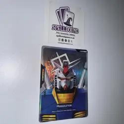 Gundam Card Game TCG R-002 C+ Gundam Resource Alt Art - Image 2