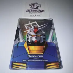 Gundam Card Game TCG R-002 C+ Gundam Resource Alt Art - Image 4