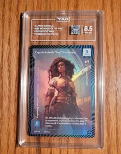 Wonders of the First 009/401 PRERELEASE Captain Isabella "Izzy" Stormsong /24. - Image 1