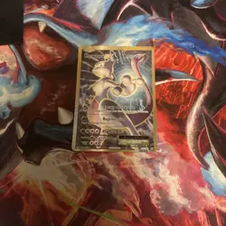 Pokemon Mewtwo EX TCG Full Art Holo Rare Card 103/108 XY Evolutions LP - Image 2