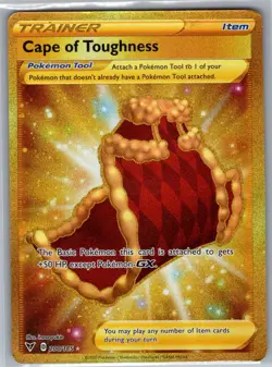 Cape of Toughness (Secret) 200/185 SWSH04: Vivid Voltage - Pokemon Card - NM - Image 1