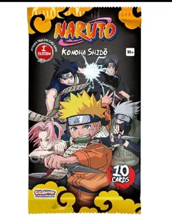 Naruto Mythos TCG Trading Cards - Sealed Booster Box (24 Packs) - 1ST EDITION - Image 2