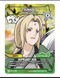 Naruto Mythos TCG Trading Cards - Sealed Booster Box (24 Packs) - 1ST EDITION - Image 3