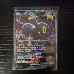 Umbreon GX 80/149 SM Base Set Ultra Rare Holo Pokemon Card HP 200 - Image 1