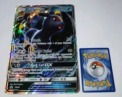🗯 Jumbo Card 🗯 UMBREON GX SM36 Black Star Holo Promo – NM 🌟 Oversized L👀k - Image 1
