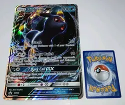 🗯 Jumbo Card 🗯 UMBREON GX SM36 Black Star Holo Promo – NM 🌟 Oversized L👀k - Image 2