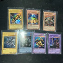 Yugioh 7 Card Lot - Vintage - Starter Decks - Promos - Super - Secret - All Holo - Image 2