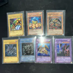 Yugioh 7 Card Lot - Vintage - Starter Decks - Promos - Super - Secret - All Holo - Image 3