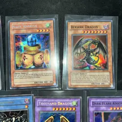 Yugioh 7 Card Lot - Vintage - Starter Decks - Promos - Super - Secret - All Holo - Image 5