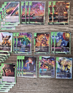 Gundam TCG Newtype Rising - Green - Lot 113 Cards - GD01 – Free Shipping - Image 2