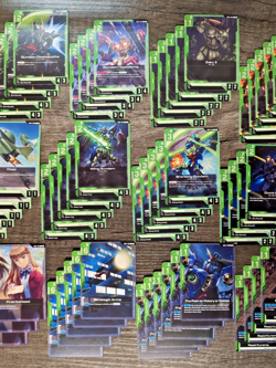 Gundam TCG Newtype Rising - Green - Lot 113 Cards - GD01 – Free Shipping - Image 4
