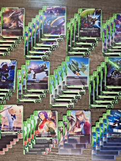 Gundam TCG Newtype Rising - Green - Lot 113 Cards - GD01 – Free Shipping - Image 5