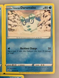 x5 Darumaka Darmanitan Galatians pokemon cards ice ❄ water cute mixed lot. - Image 4