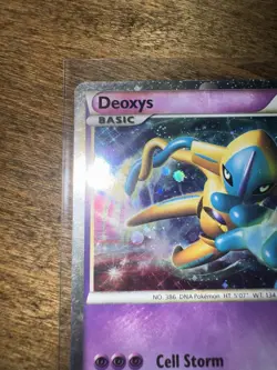 Deoxys SL1 Holo Card Call of Legends Series LP - Image 3